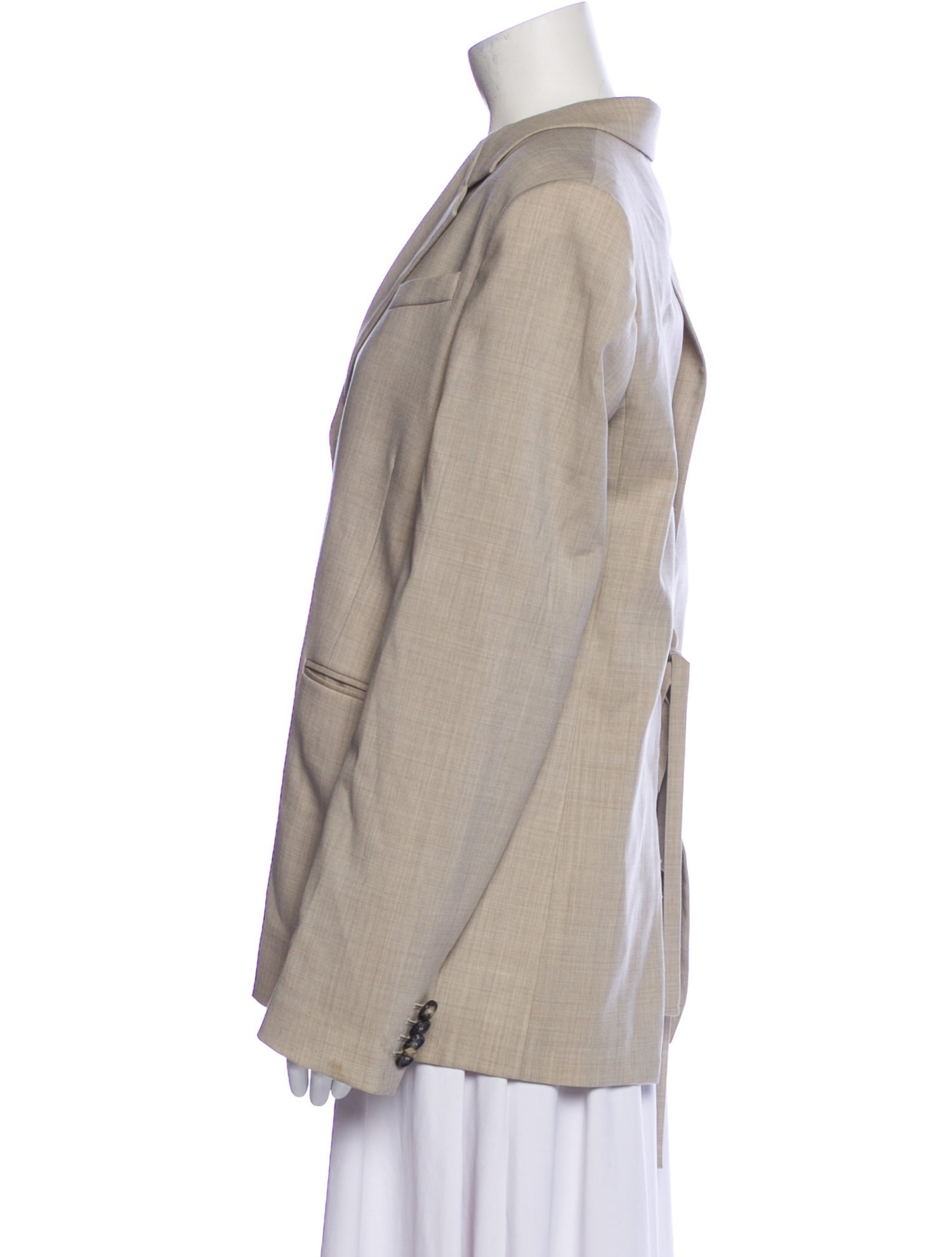 Thierry Mugler Vintage 2001 Blazer - Grey Jackets, Clothing