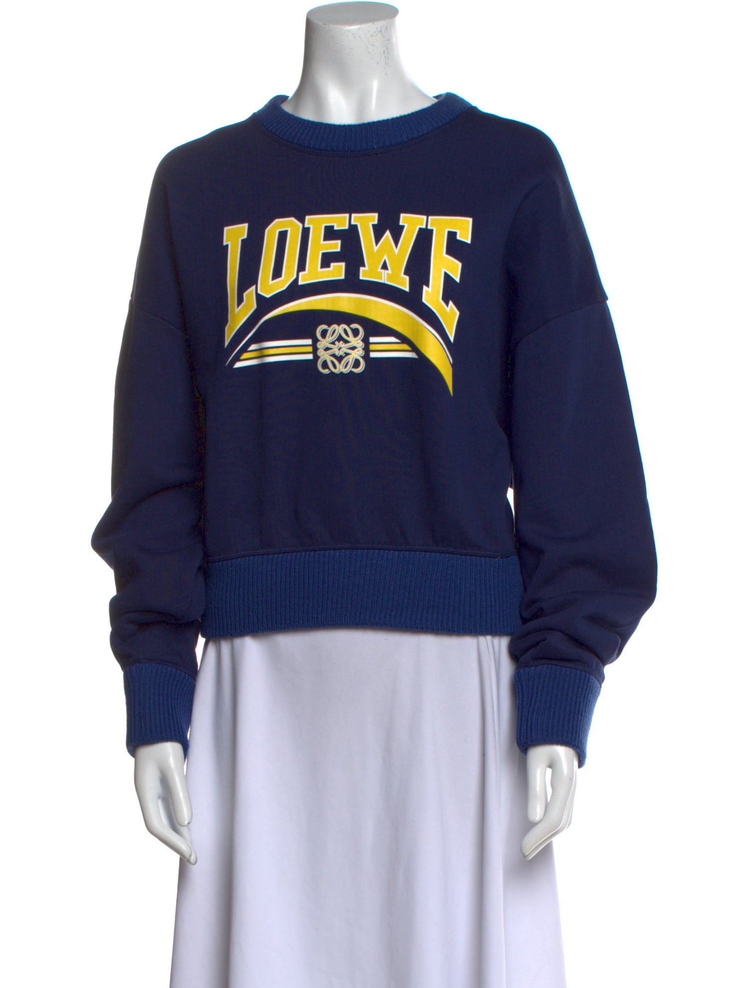 Loewe Graphic Print Crew Neck Sweatshirt