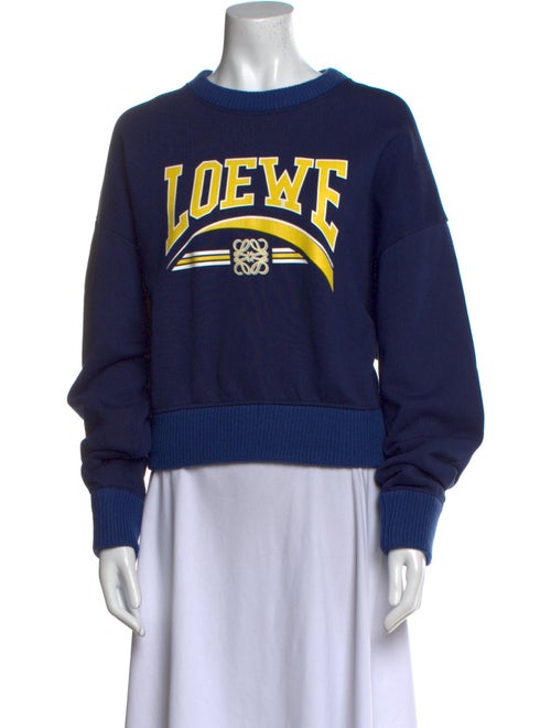 Loewe Graphic Print Crew Neck Sweatshirt