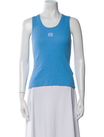 Loewe Anagram Graphic Print Top