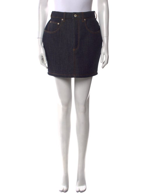 Loewe Denim Mini Skirt