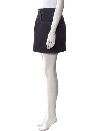 Loewe Denim Mini Skirt