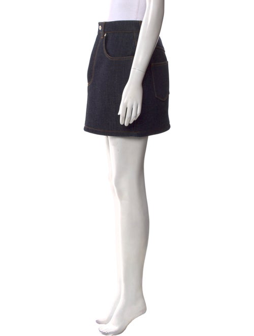 Loewe Denim Mini Skirt