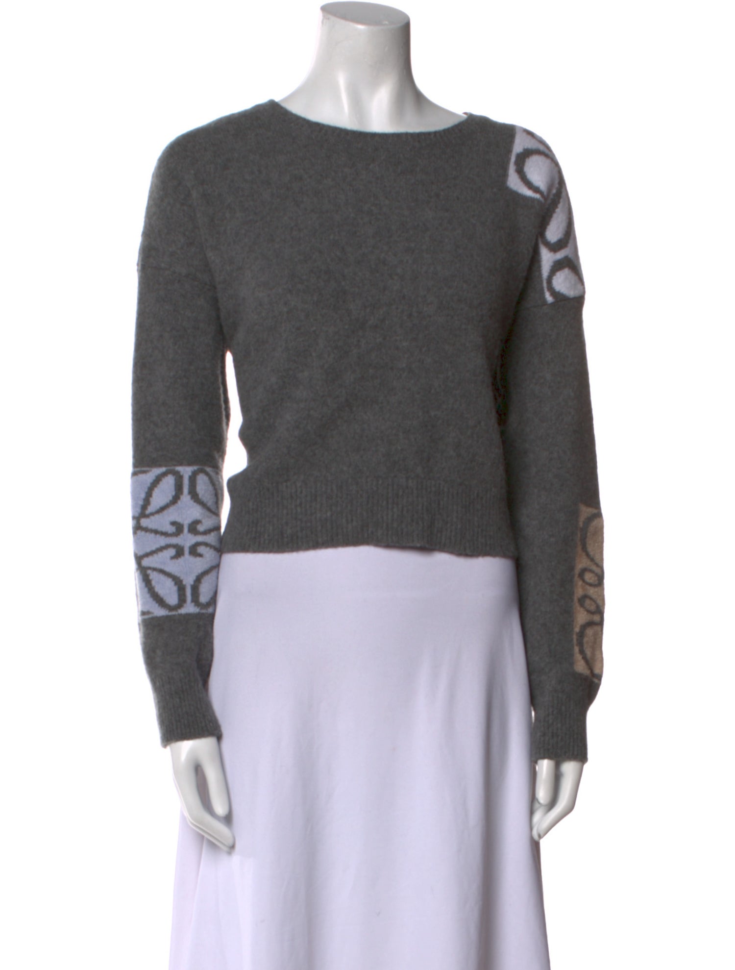 Loewe Wool Graphic Print Sweater