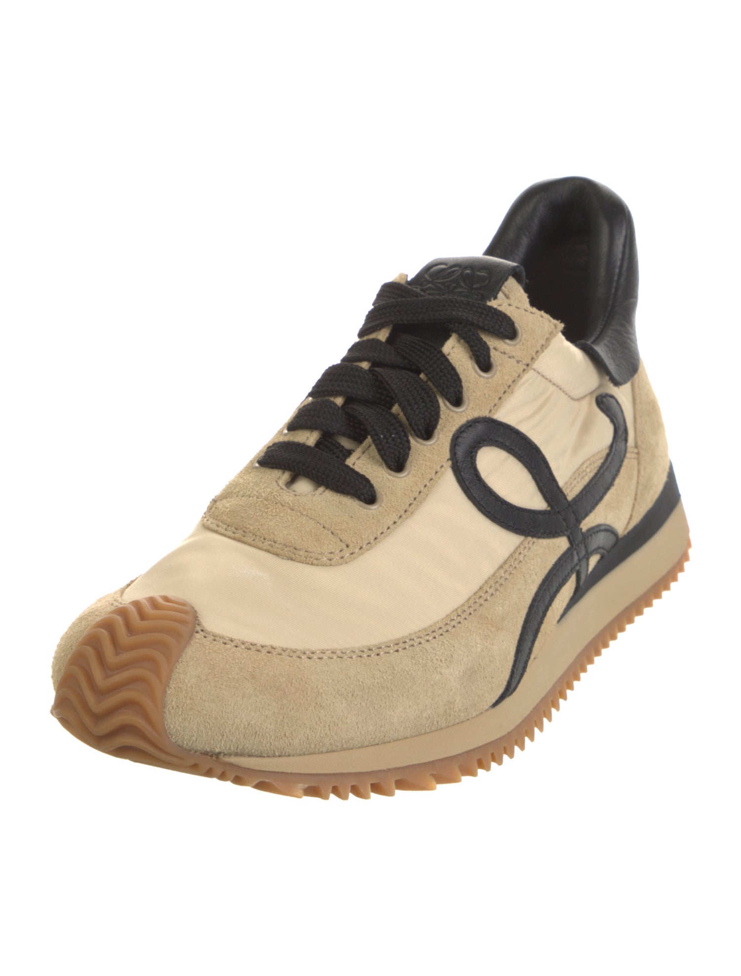 Loewe Suede Printed Sneakers