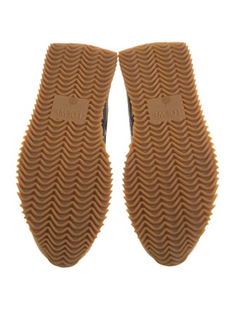 Loewe Suede Printed Sneakers