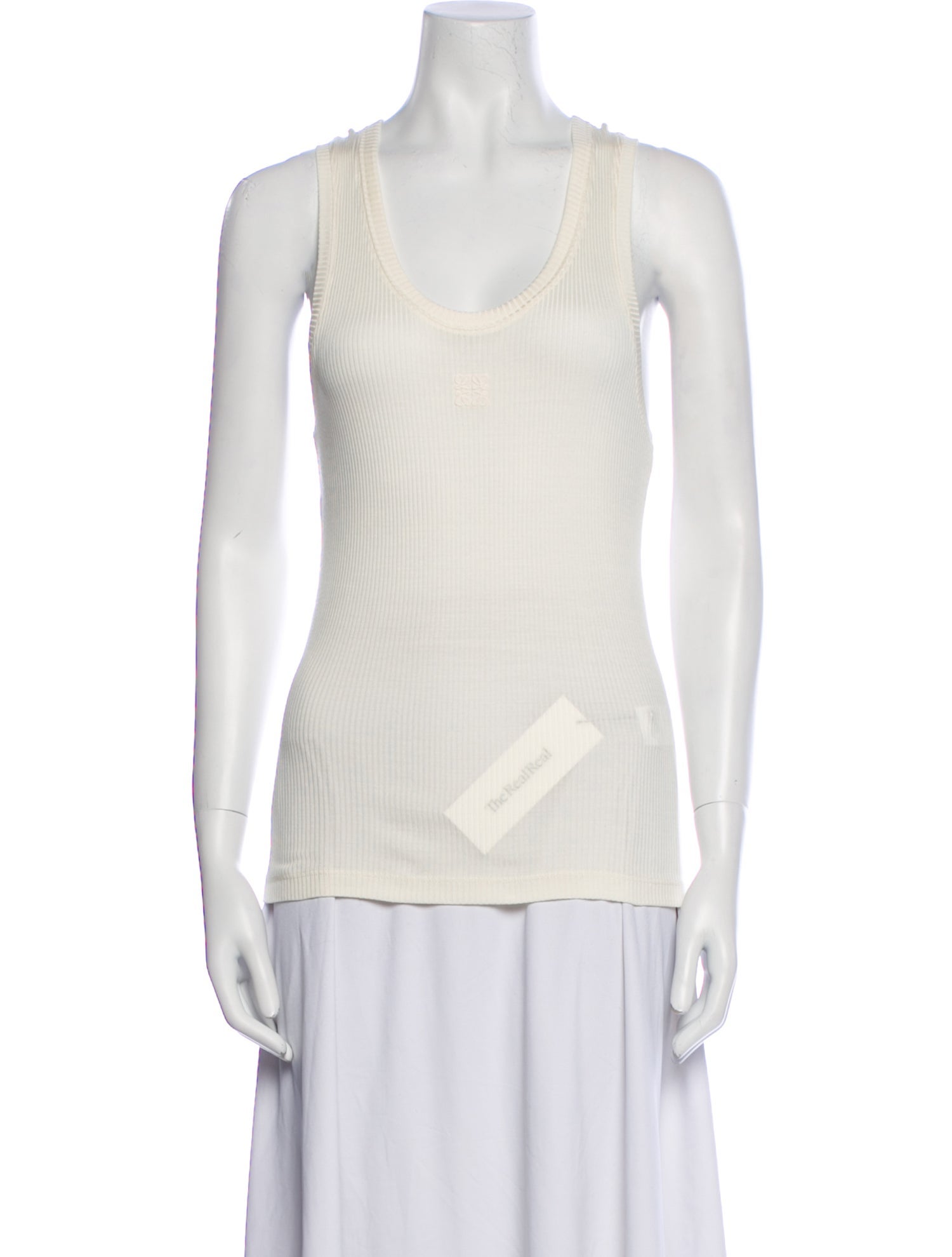 Loewe Silk Scoop Neck Top w/ Tags