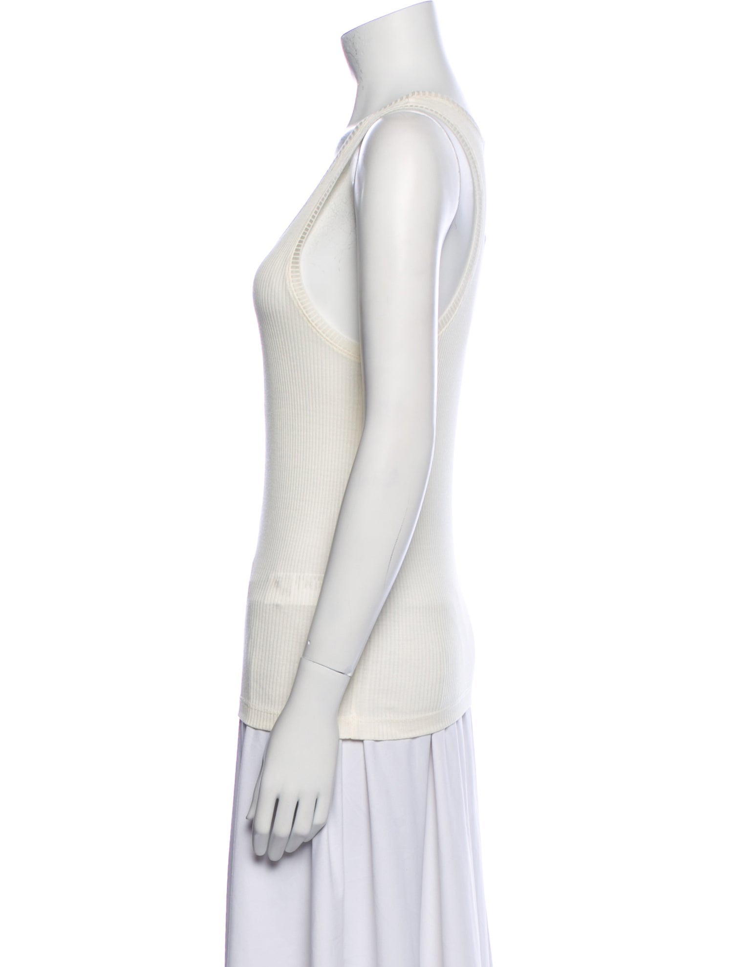 Loewe Silk Scoop Neck Top w/ Tags