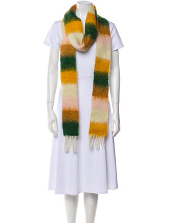 Loewe Mohair Striped Scarf