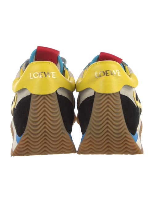 Loewe Suede Printed Athletic Sneakers