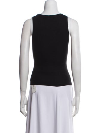 Loewe Anagram Scoop Neck Top