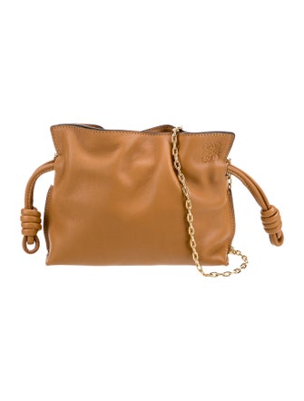 Loewe Leather LOEWE Flamenco clutch bag Nano