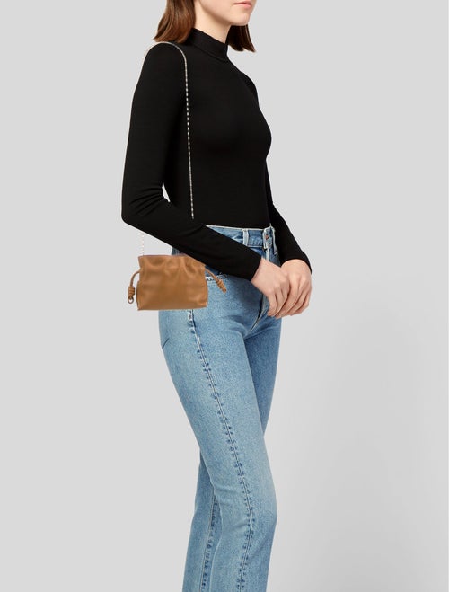 Loewe Leather LOEWE Flamenco clutch bag Nano