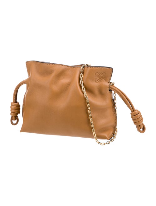 Loewe Leather LOEWE Flamenco clutch bag Nano