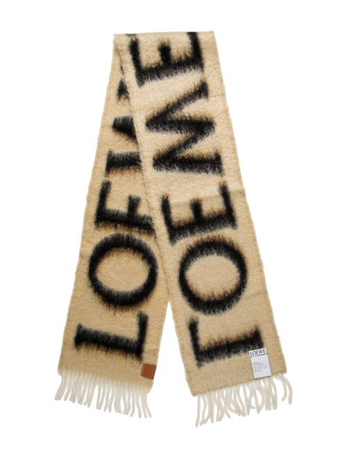 Loewe Wool Printed Scarf