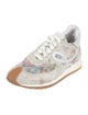 Loewe Suede Printed Athletic Sneakers