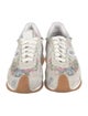 Loewe Suede Printed Athletic Sneakers
