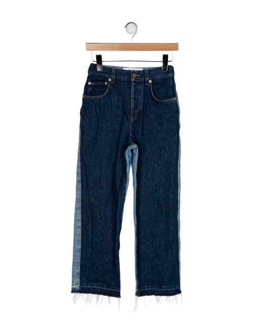 Loewe High-Rise Straight Leg Jeans