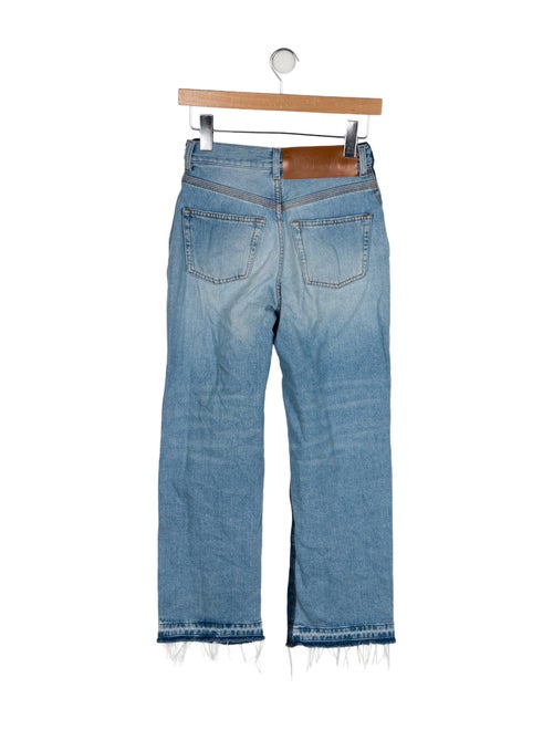 Loewe High-Rise Straight Leg Jeans