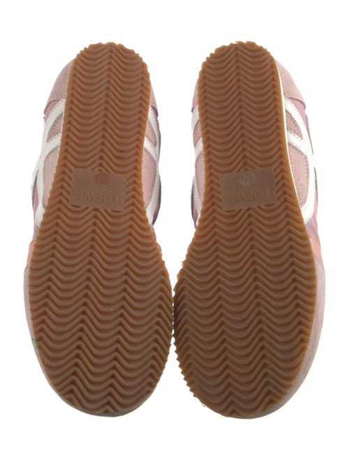 Loewe Suede Printed Sneakers