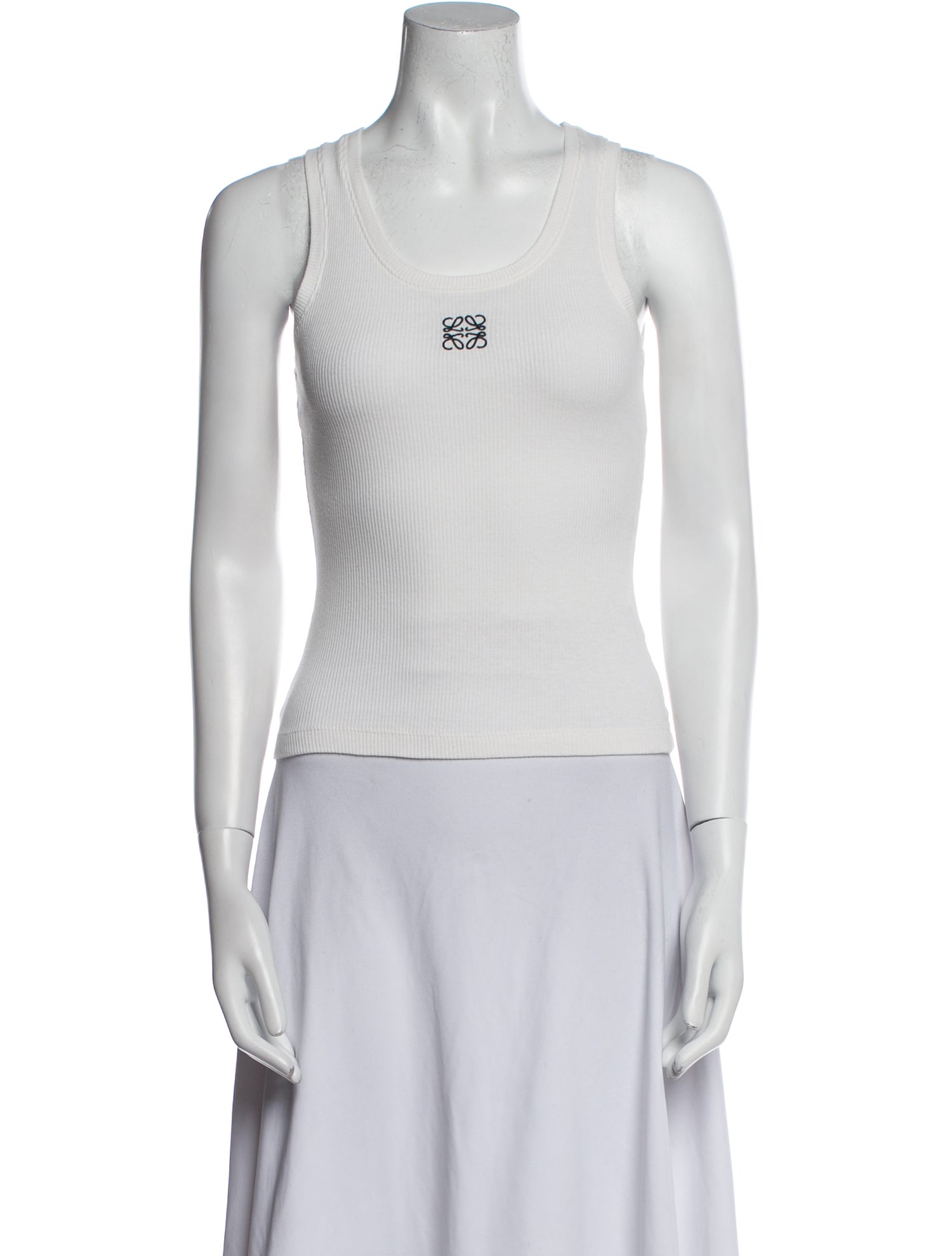 Loewe Scoop Neck Sleeveless Top