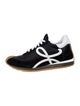 Loewe Suede Leather Trim Embellishment Athletic Sneakers