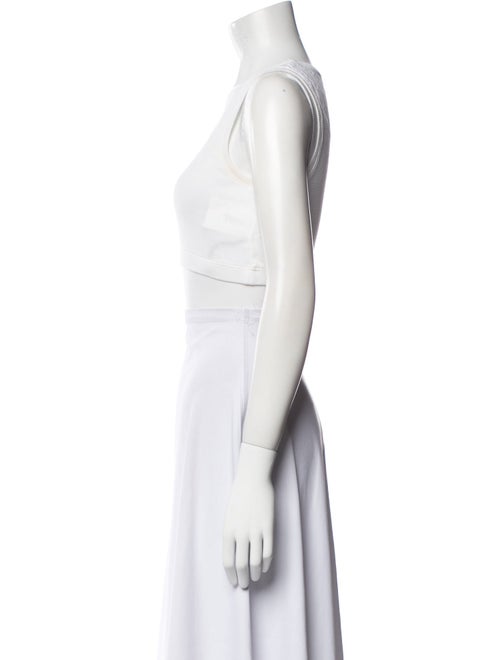 Loewe Anagram Graphic Print Crop Top