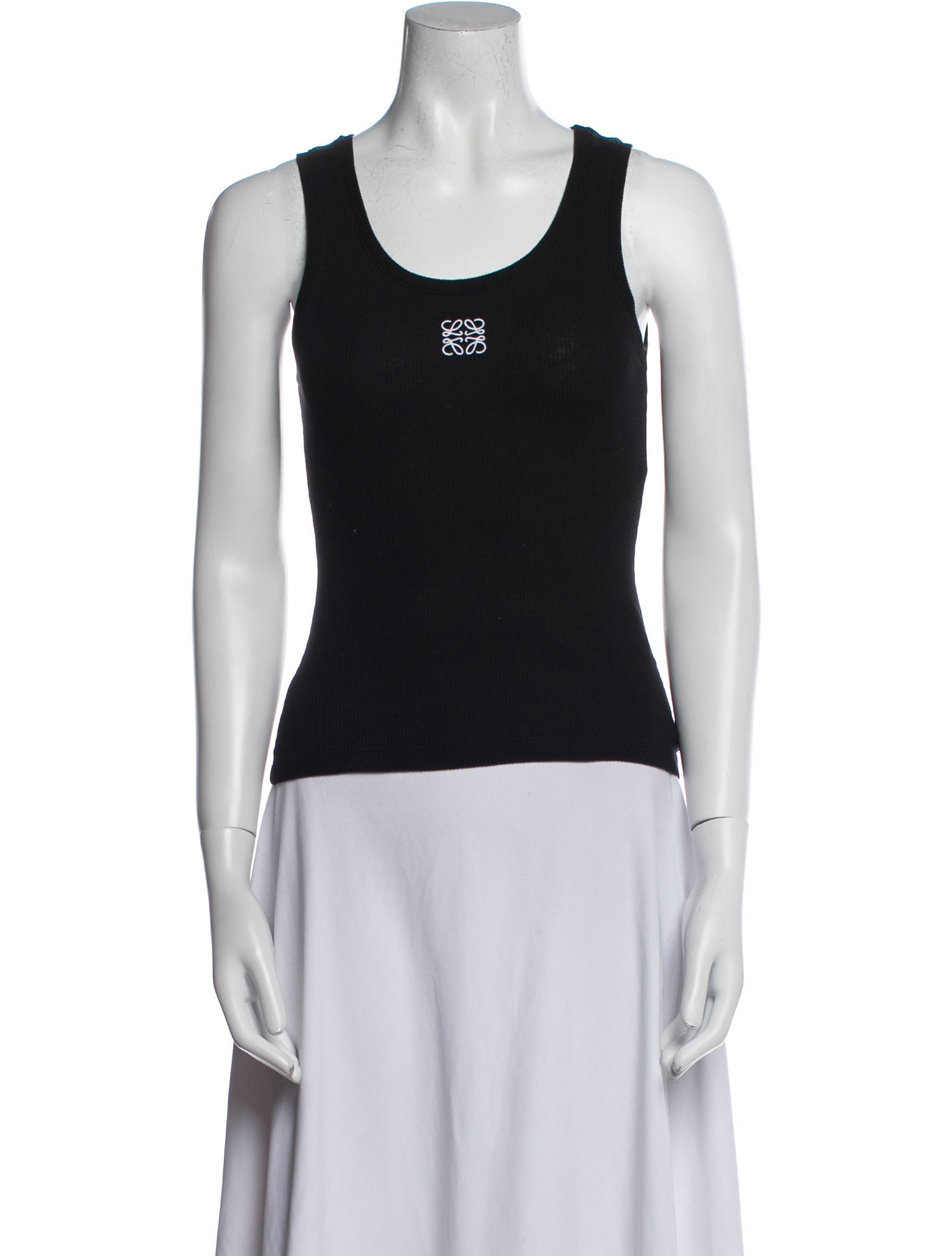 Loewe Scoop Neck Sleeveless Top
