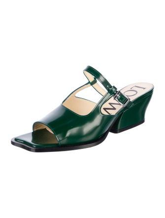 Loewe Leather Slides