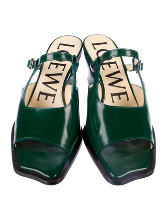 Loewe Leather Slides