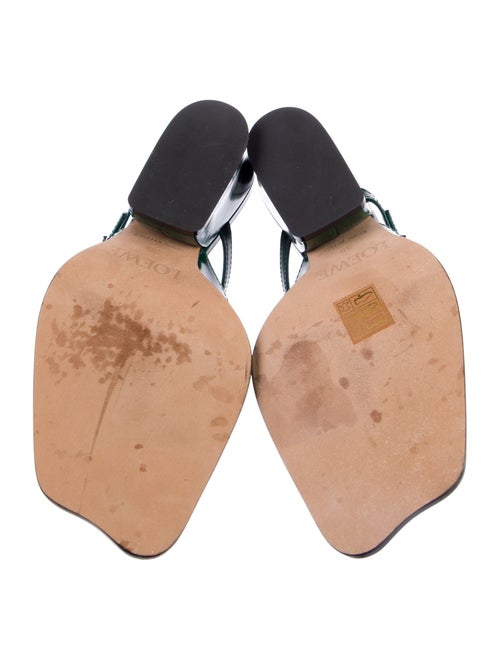 Loewe Leather Slides