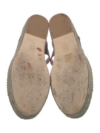 Loewe Canvas Espadrilles