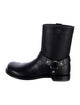 Loewe Leather Moto Boots