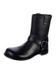 Loewe Leather Moto Boots