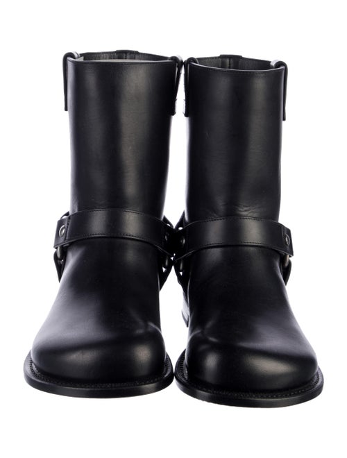 Loewe Leather Moto Boots
