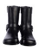 Loewe Leather Moto Boots