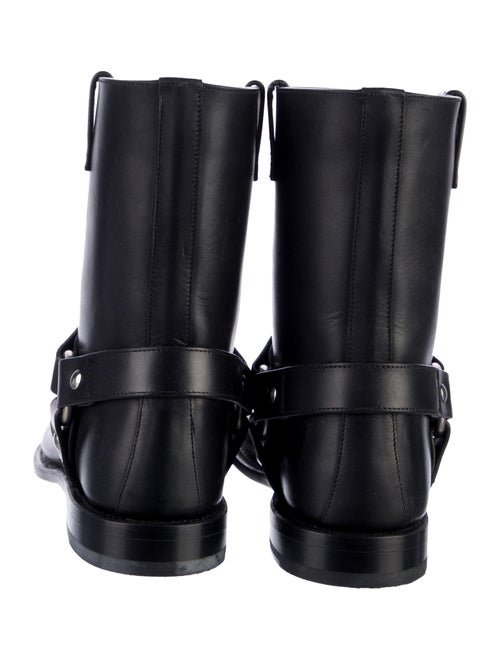 Loewe Leather Moto Boots