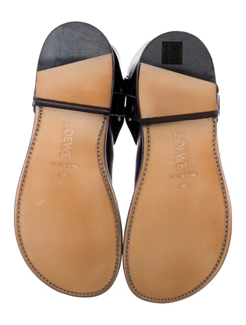 Loewe Leather Moto Boots