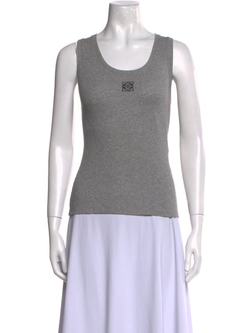 Loewe Scoop Neck Sleeveless Top