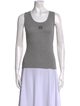 Loewe Scoop Neck Sleeveless Top
