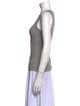 Loewe Scoop Neck Sleeveless Top