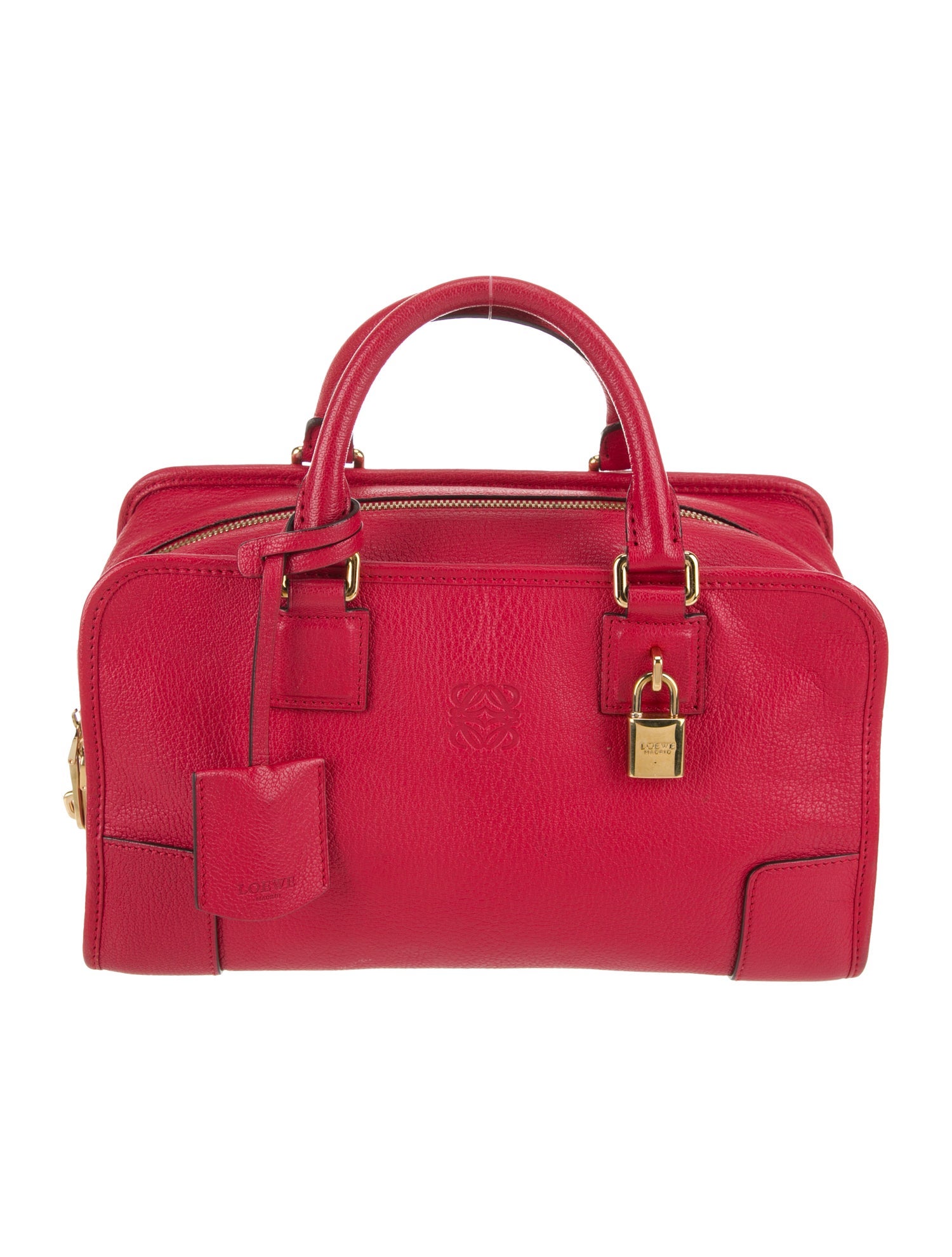 Loewe Leather Top Handle Bag