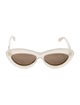 Loewe Curvy Signature Logo Sunglasses
