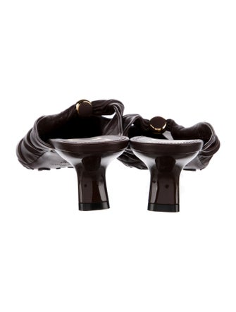 Loewe Leather Mules
