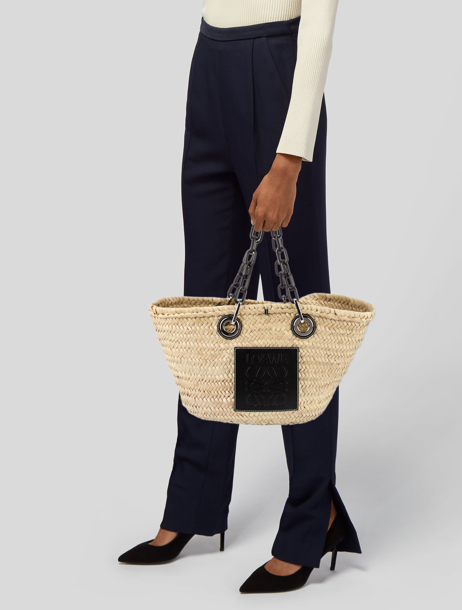 Loewe Straw Basket