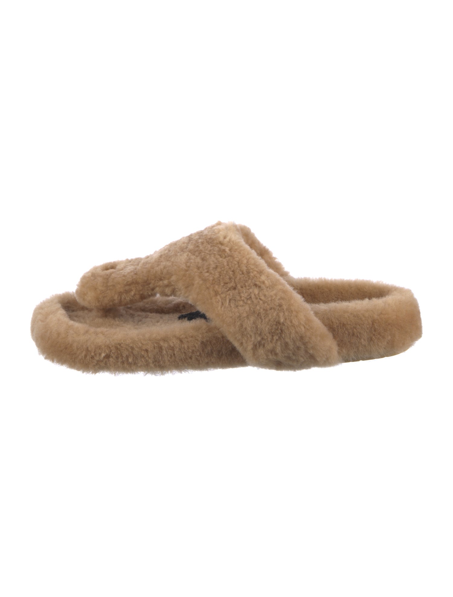 Loewe Shearling Slides