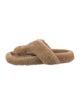 Loewe Shearling Slides