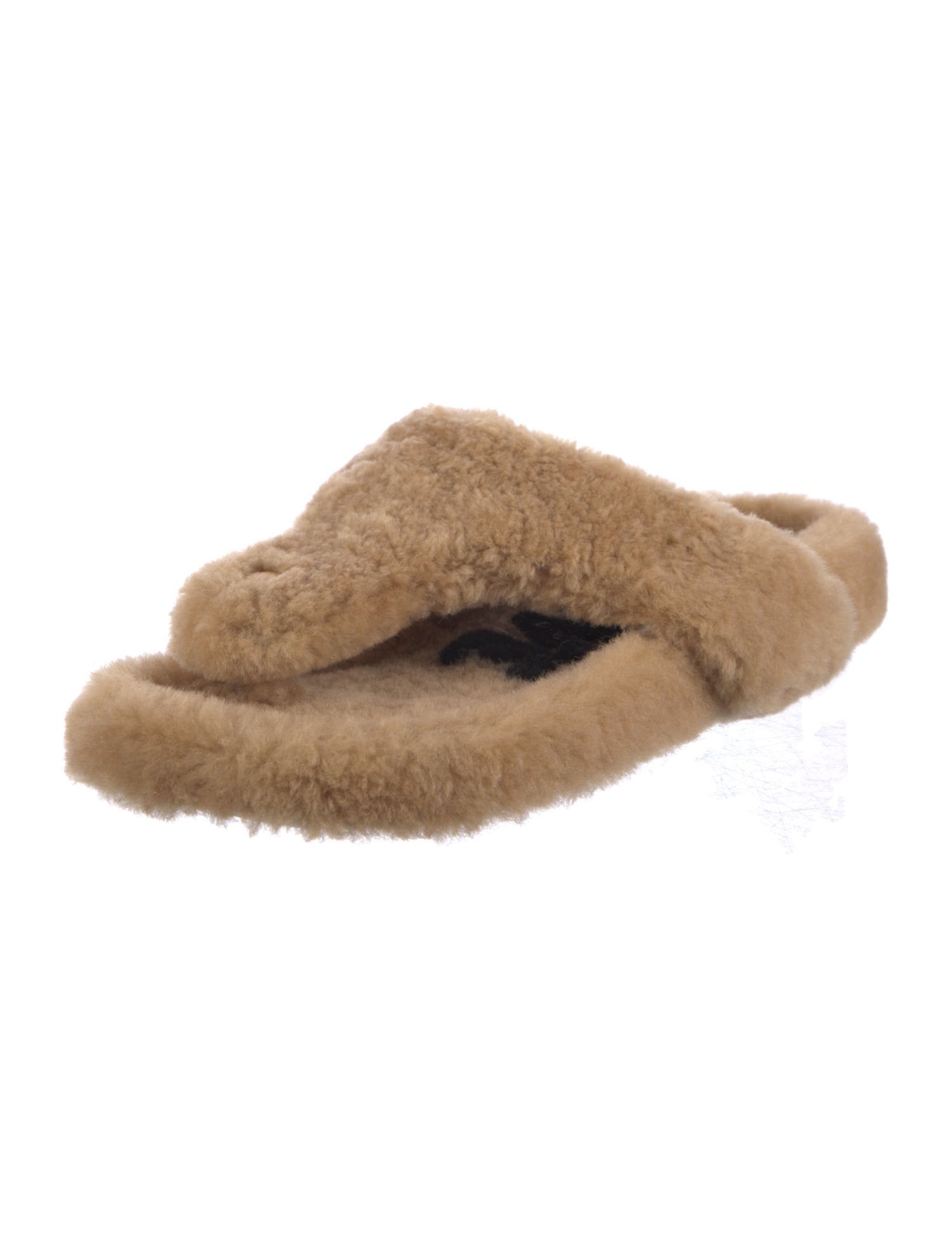 Loewe Shearling Slides