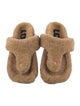 Loewe Shearling Slides