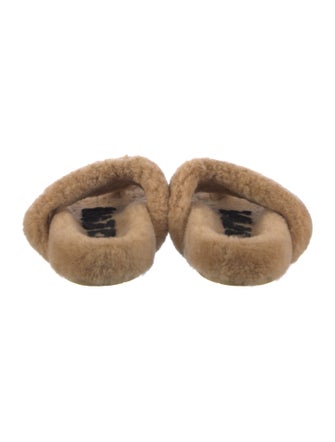 Loewe Shearling Slides